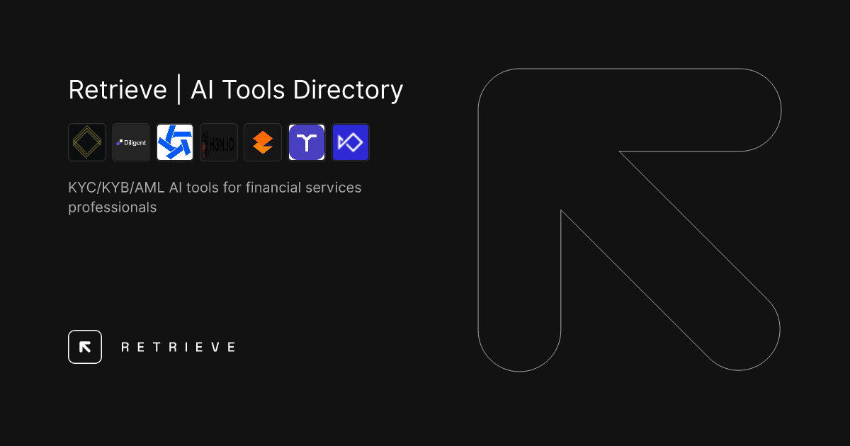 KYC/KYB/AML AI tools for financial services professionals