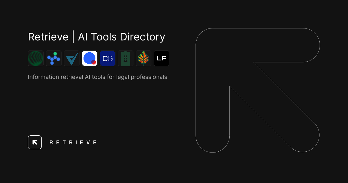 Information retrieval AI tools for legal professionals