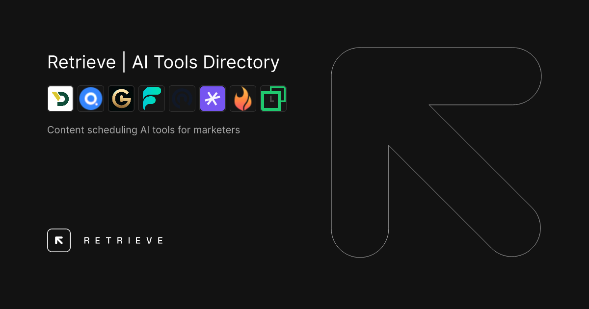Content scheduling AI tools for marketers