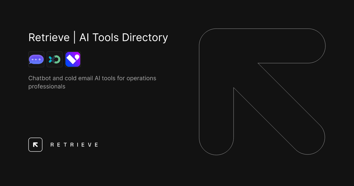 Chatbot and cold email AI tools for operations professionals
